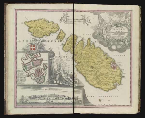 Insularum Maltae et Gozae quae sunt Equitum S. Ioannis Hierosolimitani ordinis Meli. sedes principalis.