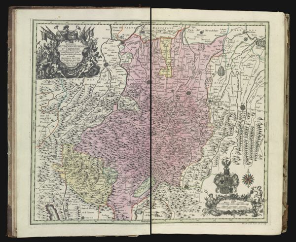 Ducatus Mutinensis Regiensis et Carpiensis cum magna provinciarum conterminarum parte.