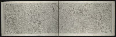 Carte chorographique de la Boheme divisee en 12 cercles avec le Comte de Glatz et le territoire d'Egra en neuf feuilles egalles aux vingt-cinq Petittea. [Composite of bottom 3 sections]
