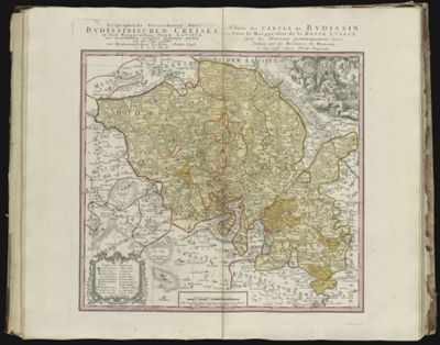 Geographische Verzeichnung des Budissinischen Creises in dem marggrafthum Ober Lausitz...
