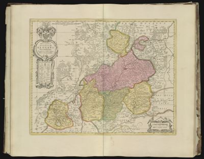 Ducatus Silesiae Glogani vera delineato.