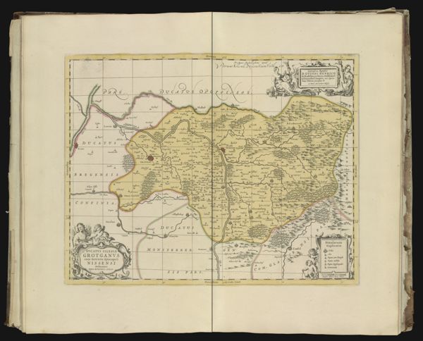 Ducatus Silesiae Grotganus cum districtu episcopali Nissenso.