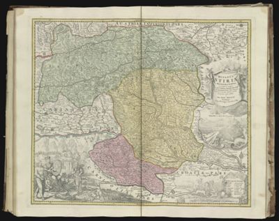 Ducatús Striæ Novissima Tabula ex ampliore mappa olim...