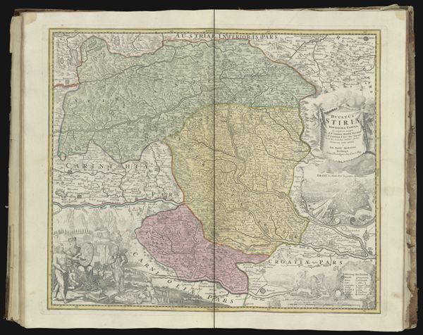 Ducatús Striæ Novissima Tabula ex ampliore mappa olim...