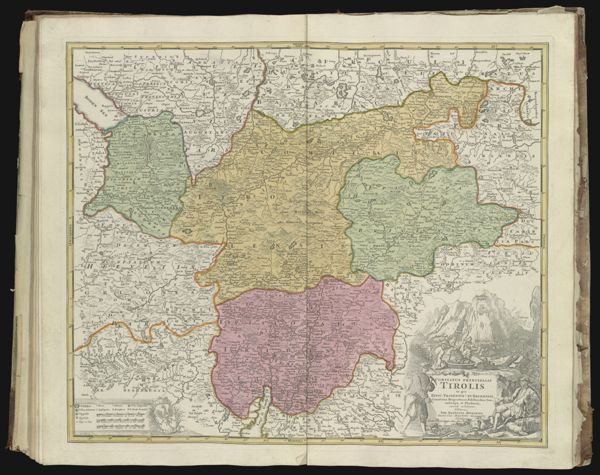Comitatus Principalis Tirolis in quo Episc. Tridentin[us] Et Brixensis Comitatus Brigantinus, Feldkirchiae Sonnebergae et Pludentii, accuratè exhibentur...Austria
