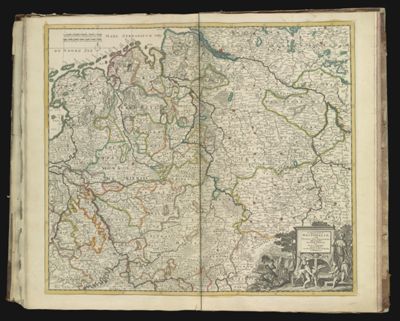 Circulus Westphaliae cum Omnibus Suis Subjacent ibus Provinciis Novissima Delineatio