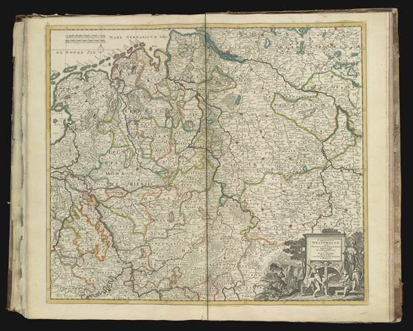Circulus Westphaliae cum Omnibus Suis Subjacent ibus Provinciis Novissima Delineatio