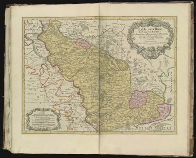 Le Duché de Berg, Le Comté de Homberg, Les Seigneuries de Hardsenberg. et de Wildenborg. Dressé sur les Memoires les plus recents...