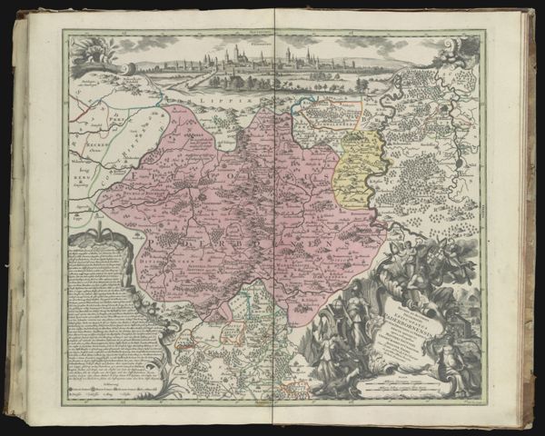 Recens et Accurata Designatio Episcopatus Paderbornensis In Suas Dioeceses et Praefect Exacte Distincti...