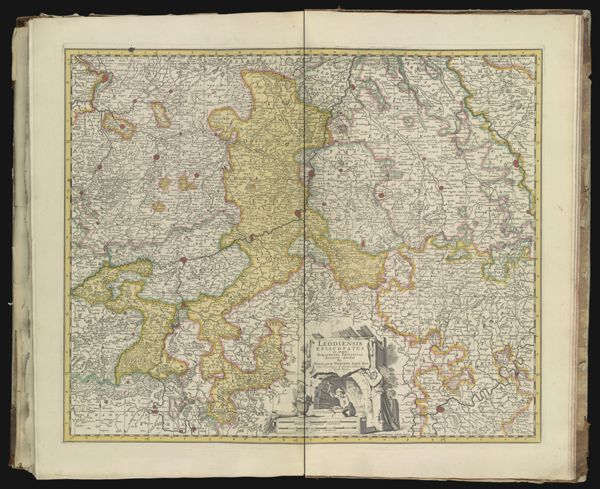 Leodiensis Episcopatus in omnes Subjacentes Provincias distincté divisus...