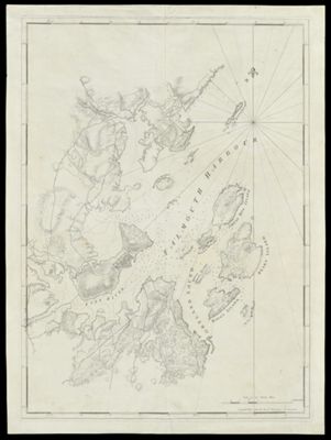 Chart of Falmouth Harbour