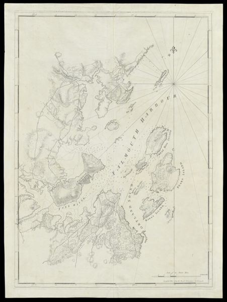 Chart of Falmouth Harbor