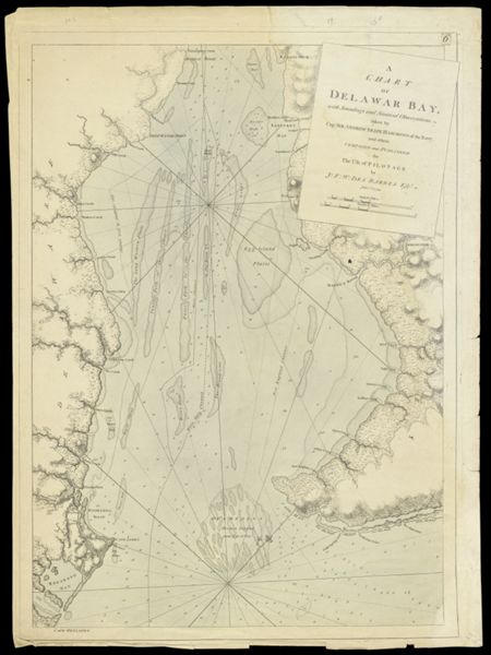 A Chart of Delawar Bay.