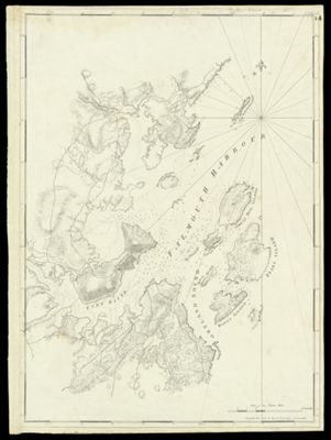 Chart of Falmouth Harbour