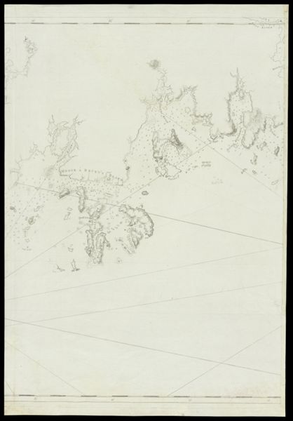 Chart of the Coast Goldsborough to Moose Harbor [Sheet 2 of 3]