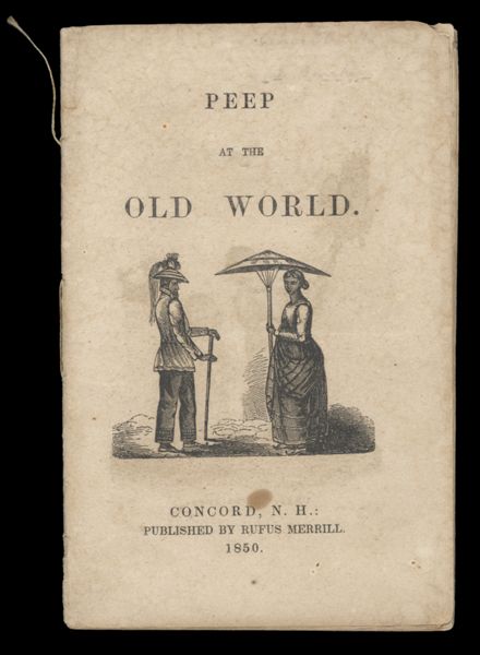 Peep at the old world.