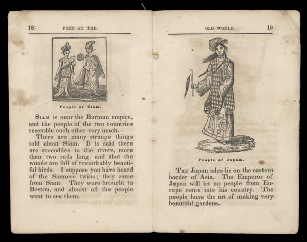 People of Siam; People of Japan