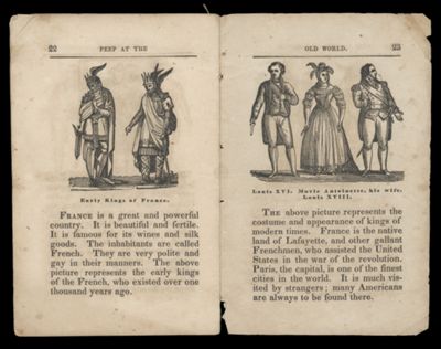 Early Kings of France; Louis XVI. Marie Antoinette, his wife. Louis XVIII