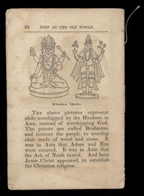 Hindoo Idols [Back Cover]