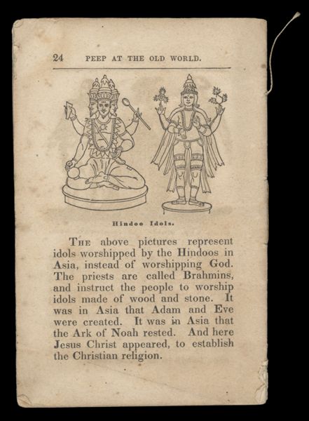 Hindoo Idols [Back Cover]