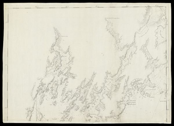 Chart of Coast from Pemaquid Point to Owl's Head Bay [sheet 1]