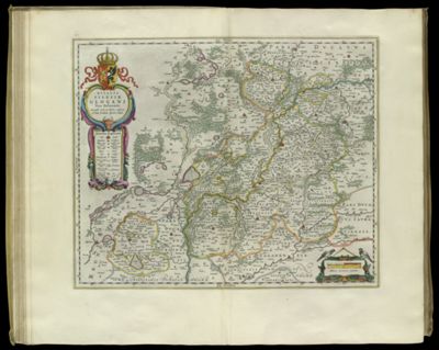 Ducatus Silesiae Glogani Vera Delineatio Secunda cura ac labore confecta A Iona Sculteto Sprotta Silesio.