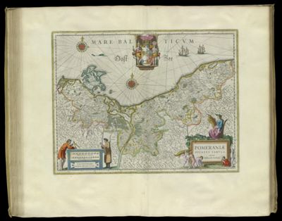 Pomeraniæ Ducatus Tabula. Auctore Eilhardo Lubino.