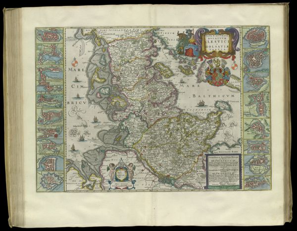 Nova & Accurata Ducatuum Slesvici et Holsatiae Tabula.