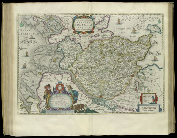 Nova & Accuratissima Ducatus Holsatiae Tabula Auctore Jab: Meyer Husumensi.