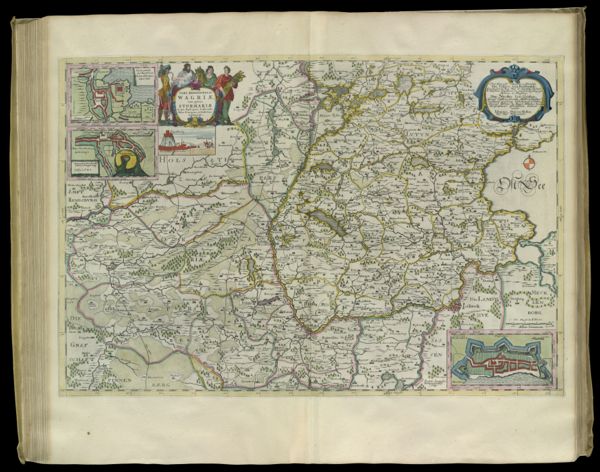 Pars Meridionalis Wagriae, cum partes Stormariae in qu Episcopatus Lubecensis, Plona Pricipatus, et Praefectura Segebergensis.