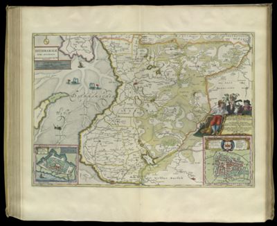 Dithmarsiæ pars Australis. Authore Johannes Mejer Husum. Regae. Majis. Mathematicus.