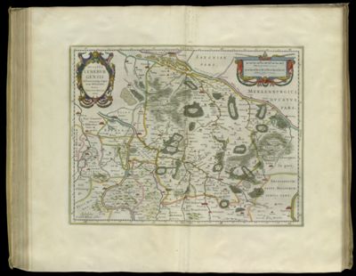 Ducatus Luneburgensis Adiacentiumque regionum delineatio. Auctore Johanne Mellingero.