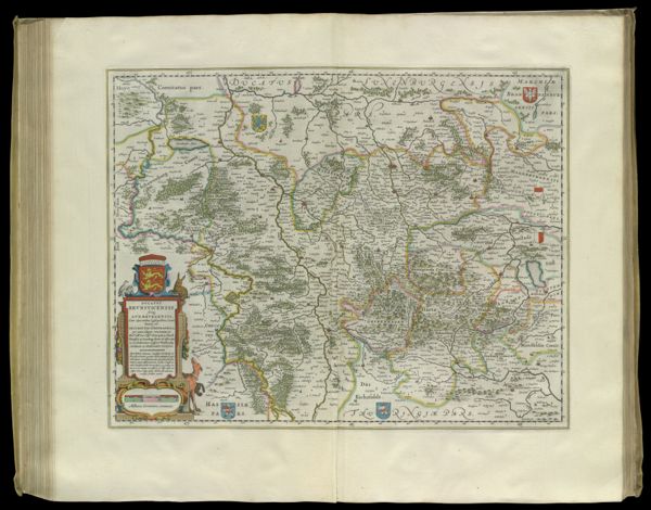 Ducatus Brunsvicensis fereque Lunaeburgensis cum adjacentibus Episcopatibus, Comit. Domin. etc. Descriptio Geographica.