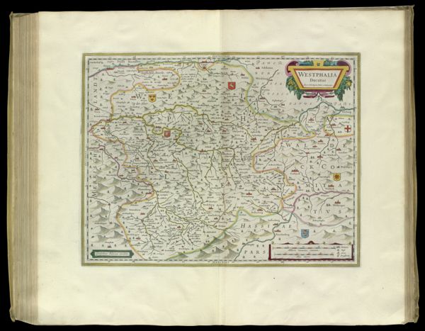Westphalia Ducatus Auctore Joh. Gigante Medico et Mathematico.