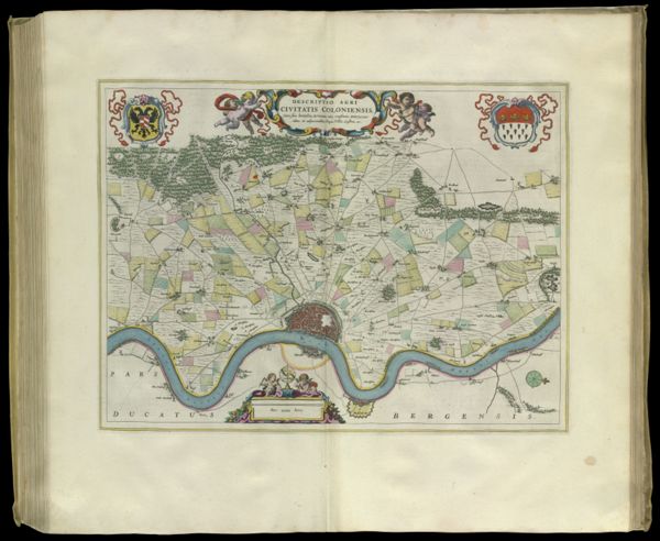 Descriptio Agri Civitatis Coloniensis, cum suis limitibus, terminis, viis, consinis interjacentibus et adjacentibus Pagis, Villis, Castris, etc.