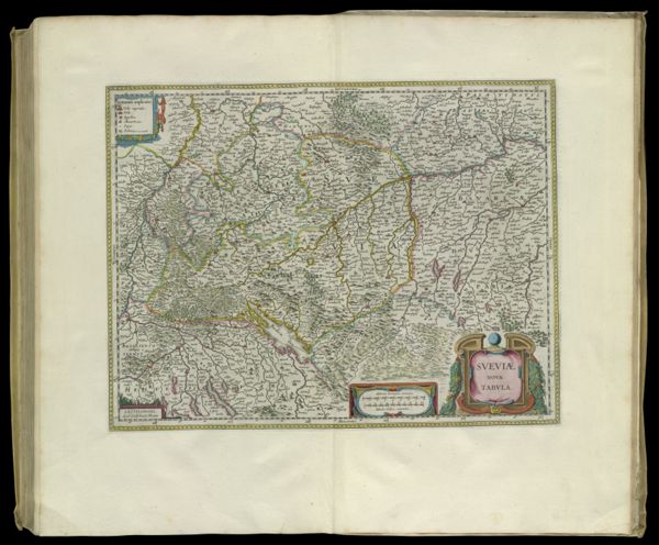 Sueviæ Nova Tabula.