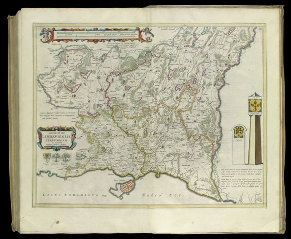 Civitatis imp. Lindaviensis Territorium. ita Delineabat Johannes Andreas Rauhen.