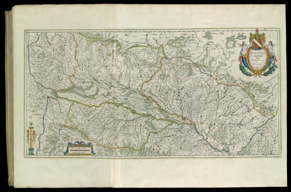 Alsatia Landgraviatus, cum Suntgoia et Brisgoia Ger. Mercatore Auctore