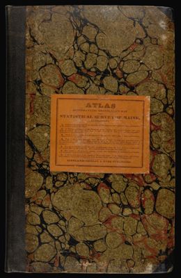 Atlas Accompanying Greenleaf's Map and Statistical Survey of Maine.