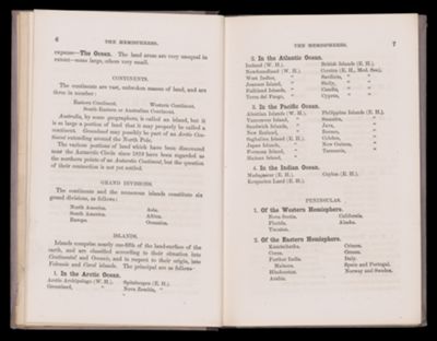 The Hemispheres. Map No. 1. [2]