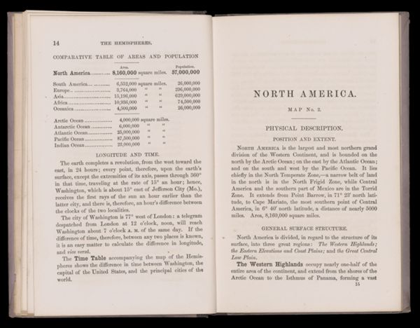 North America. Map No. 2. [1]