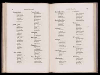 United States. Map No. 3. [5]