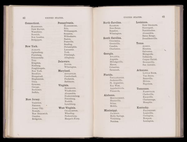 United States. Map No. 3. [5]