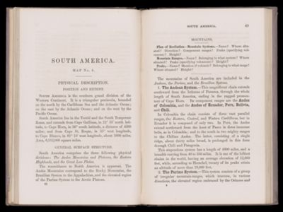 South America. Map No. 4. [1]