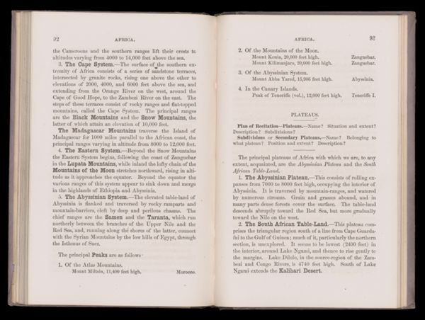 Africa. Map No. 7. [3]