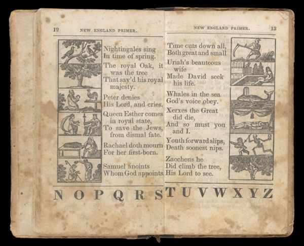 [illustrated alphabet N - Z]