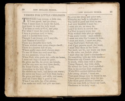 Verses for Litle Children.