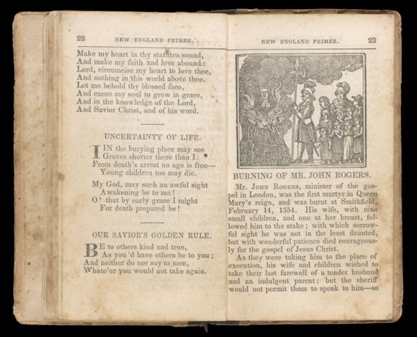 Burning of Mr. John Rogers. 1