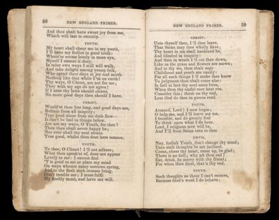 A Dialogue between Christ, a Youth, and the Devil