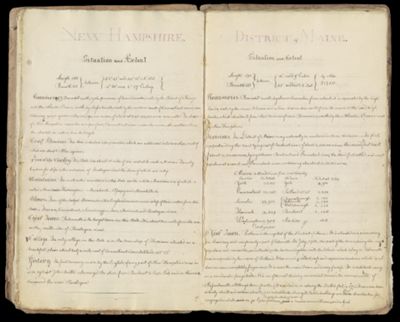 New Hampshire: Situation and Extent AND District of Maine: Situation and Extent
